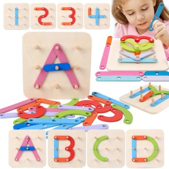 Montessori Wooden Puzzle Game