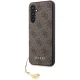 Чехол Guess для Samsung Galaxy S23 FE 4G Charm, коричневый