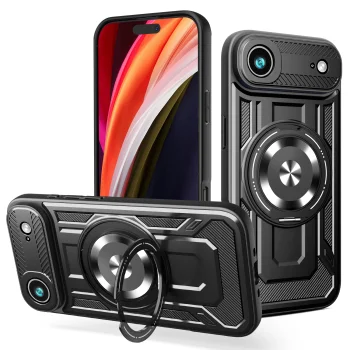 TFO Defender Armor Mag vāciņš Apple iPhone 17 Air 6,6", melns