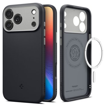 Spigen Nano Pop MagSafe vāciņš Apple iPhone 17 Pro, melns