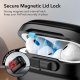 ESR Pulse Halolock MagSafe maciņš Apple AirPods Pro 1/2, melns