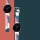 Камуфляжный силиконовый ремешок для Samsung Galaxy Watch 45/46/47 мм