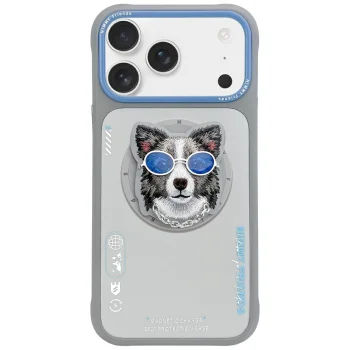Nimmy Glasses Cool nag MagSafe vāciņš iPhone 17 Pro Max – pelēks | Phone Case Cover