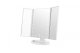 Superstar Magnifying Makeup Mirror with LED Light and 2x 3x Magnification, White
