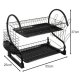 Ruhhy 24634 Divu līmeņu trauku žāvētājs | Two-level Dish Dryer