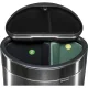 Atkritumu šķirošanas tvertne Brabantia Touch Bin New Recycle, 2 nodalījumi, matēts tērauds