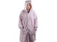 Oversize Blanket Hoodie with Hood, Fuchsia