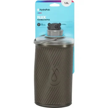 Saliekama ūdens pudele HydraPak Flux 1.5L, pelēka