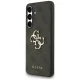 Чехол Guess для Samsung Galaxy S25 FE HC PU Leather 4G Metal Logo черный