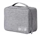 Kabeļu Uzglabāšanas Soma Lādētāju Vadu Organizators, Pelēks | Cable Storage Bag Cord Organizer