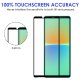 5D Защитное Стекло для Sony Xperia 10 IV, Черное Закруглённое (Tempered Glass)