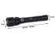 Тактический светодиодный фонарь Bailong BL-P59-2-P50 CREE XHP50 Zoom USB