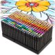 Nukido NK-915 Dual Tip Alcohol Markers, 262-Piece Artist Set with Case