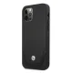Чехол BMW для iPhone 12 Pro Max Perforate, черный