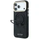 Guess Ring Stand 360 4G Classic Logo MagSafe vāciņš iPhone 17 Pro / 18 Pro, melns