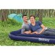 Bestway 67225 divvietīgs piepūšamais matracis ar kājas sūkni 191x137x28 cm