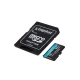 MicroSDXC atmiņas karte Kingston 64GB Canvas Go Plus 200MBs A2 U3 V30