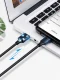 Ugreen USB to USB Type C Data Charging Cable 480 Mbps 3A 1m, White | Lādētājvads Datu Pārraides Kabelis