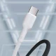 Кабель USB-A - USB-C Dudao L9T 5A 1 м, белый