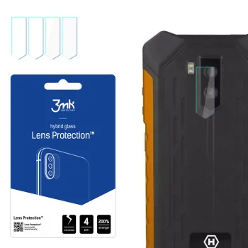Hibrīda aizsargstikls kameras lēcai MyPhone Hammer Iron 3 LTE 3mk Lens Protection