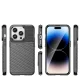 Triecienizturīgs vāciņš Thunder Case priekš iPhone 14 Pro, melns