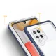 Прозрачный чехол для Samsung Galaxy A42 5G Hybrid Armor Clear 3 in 1, синий