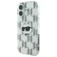 Apple iPhone 16 6.1\'\' Karl Lagerfeld IML Choupette Head Electroplated Cover Case, Clear | Telefona Vāciņš Maciņš...