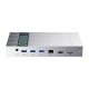 Док-станция Peladn G2E Thunderbolt 5 серебристая