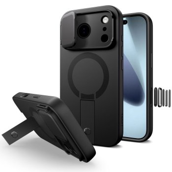 Tech-Protect iPhone 17 Pro Case Kevlar Aura MagSafe, Black