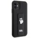 Karl Lagerfeld iPhone 11 / XR Case Gripstand Saffiano Choupette, Black