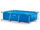Intex 28272 karkasa baseins 300 x 200 x 75 cm ar paklājiņu