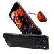 Hibrīda bruņu maciņš iPhone 17 Pro Max telefonam – melns | Phone Case Cover