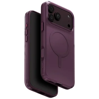 Чехол Uniq Clario Magclick Charging для iPhone 18 Pro Max / 17 Pro Max, фиолетовый