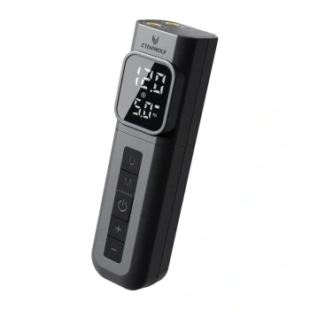 Elektriskais sūknis bumbām Etenwolf P200, 2600 mAh, 17 PSI, melns