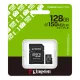 Atmiņas karte microSD 128GB Kingston Canvas Select Plus 150MB/s A1, melna