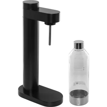 Сифон для газирования воды Stelton Brus, черный металлик