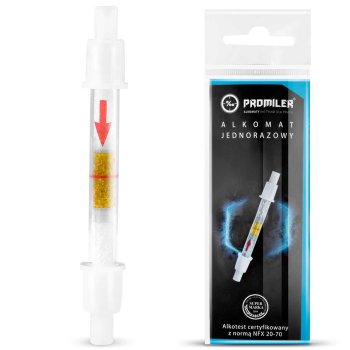 Vienreizējais alkometrs Promiler alkohola tests