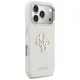 Чехол Guess FW Resin Logo для iPhone 17 Pro Max – бежевый