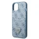 Apple iPhone 13 mini 5.4\'\' Guess 4G Triangle Logo Cardslot Case Cover, Blue | Чехол Кейс Бампер...