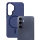 Чехол 3mk Smoke MagCase для Samsung Galaxy S26, темно-синий