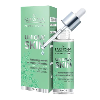 Нормализующая сыворотка Farmona UNIQUE SKIN с цинком PCA, 30 мл