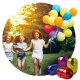 Ricokids hēlija balons 0.20m3 ar baloniem un lentīti