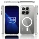 3mk Armor MagCase vāciņš priekš Xiaomi 17T Pro, caurspīdīgs