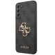 Guess 4G Big Metal Logo vāciņš Samsung Galaxy S23+ pelēks