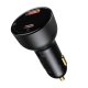 Baseus Superme быстрый автомобильный зарядное устройство USB / USB Type C 100W...