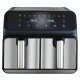 Unold 58685 TWIN ZONE karstā gaisa friteris, 8 L