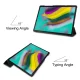 Samsung Galaxy Tab S5e 10.5\" (T720/T725) Tri-fold Stand Cover Case, Black | Чехол Книжка для...