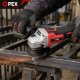 OPEX TOOLS OPX28010 Bezvadu leņķa slīpmašīna, 125mm, 21V, 2x 3.0Ah akumulatori