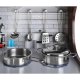 Kruzzel 22114 Bērnu Koka Rotaļu Virtuve | Kids Wooden Toy Kitchen