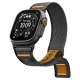 Ремешок Spigen Athlex Air 2 для Apple Watch (44 / 45 / 46 / 49 мм), черно-оранжевый